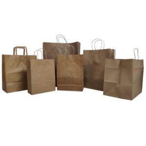 Home brown bags : grocery bags
